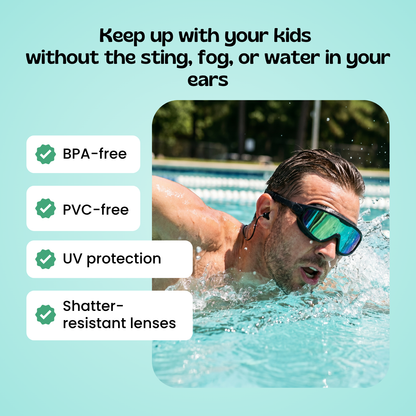 Aquiva™ Clip-On Swim Goggles